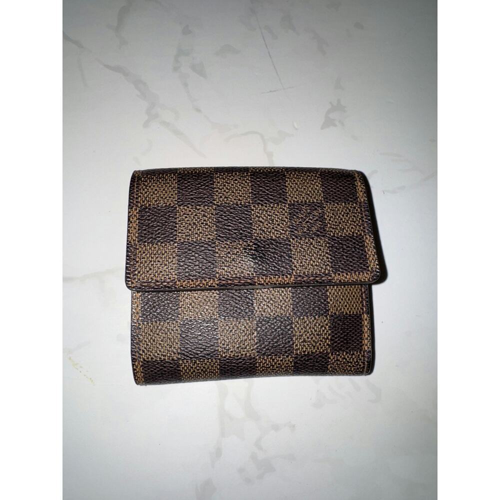 Louis Vuitton Damier Ebene Wallet - Excellent Condition with Box